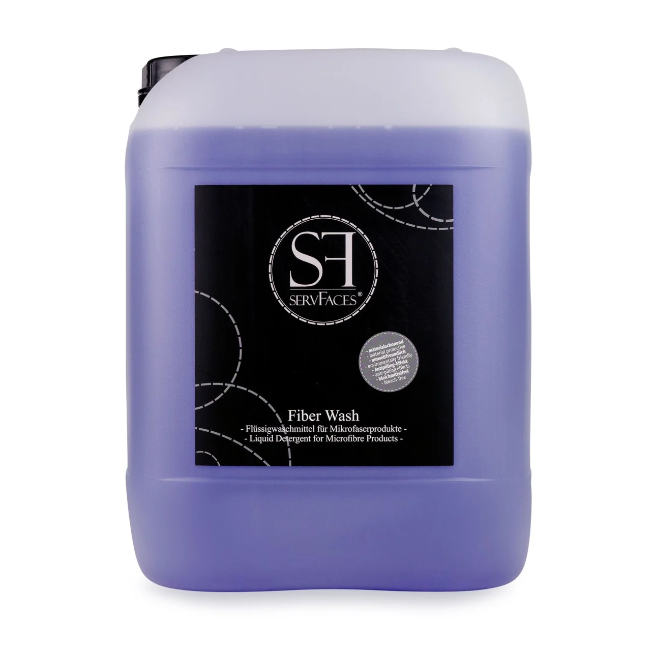 ServFaces Fiber Wash - prací gel na mikrovlákna – náhled 2