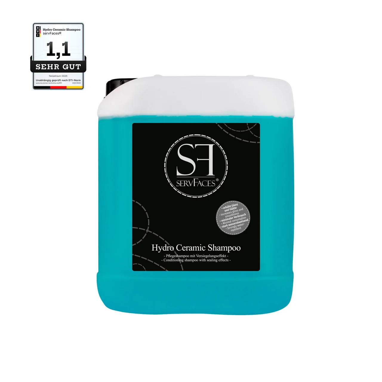 ServFaces Hydro Ceramic Shampoo - hydrokeramický šampon – náhled 3