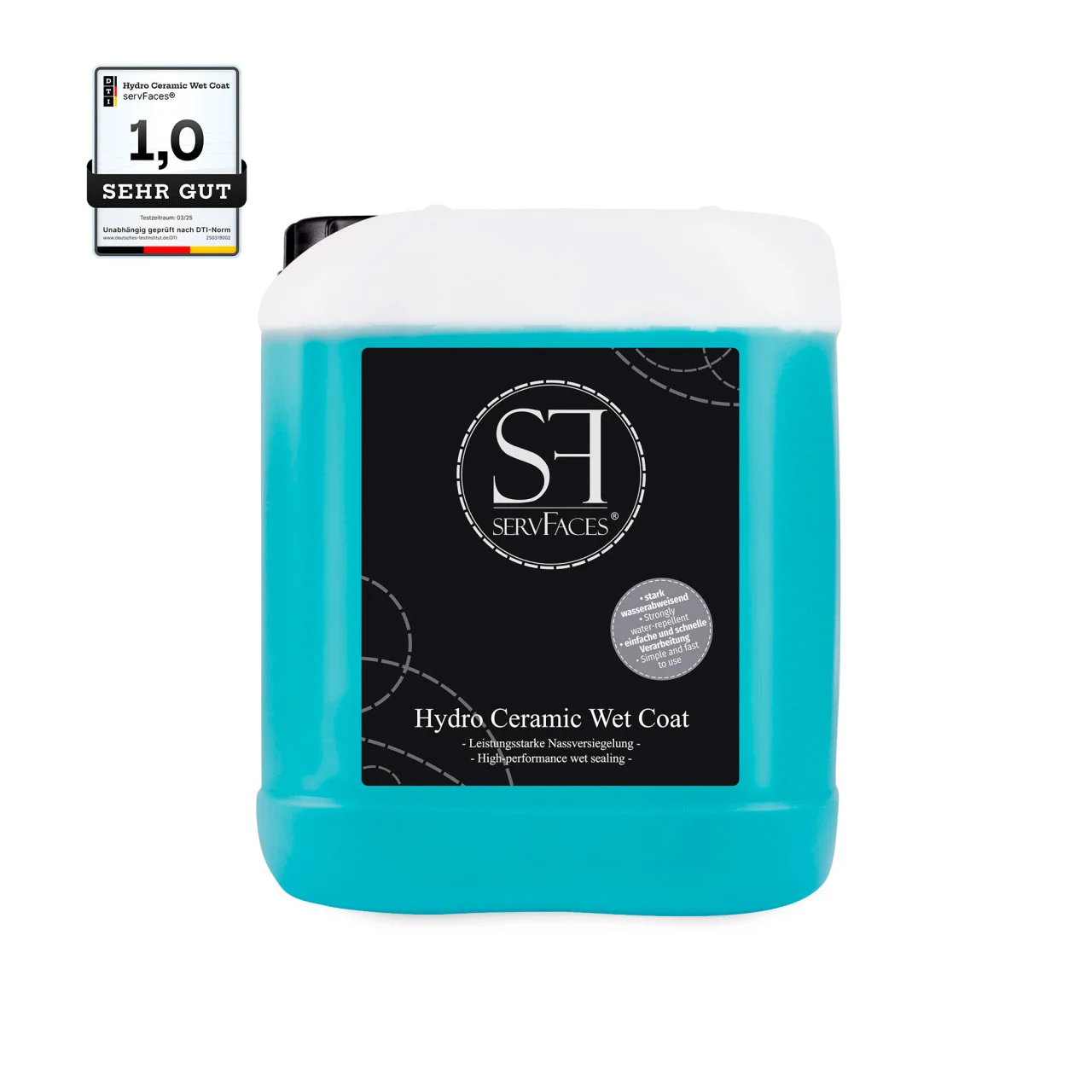 ServFaces Hydro Ceramic Wet Coat - hydro keramická ochrana na mokro – náhled 2