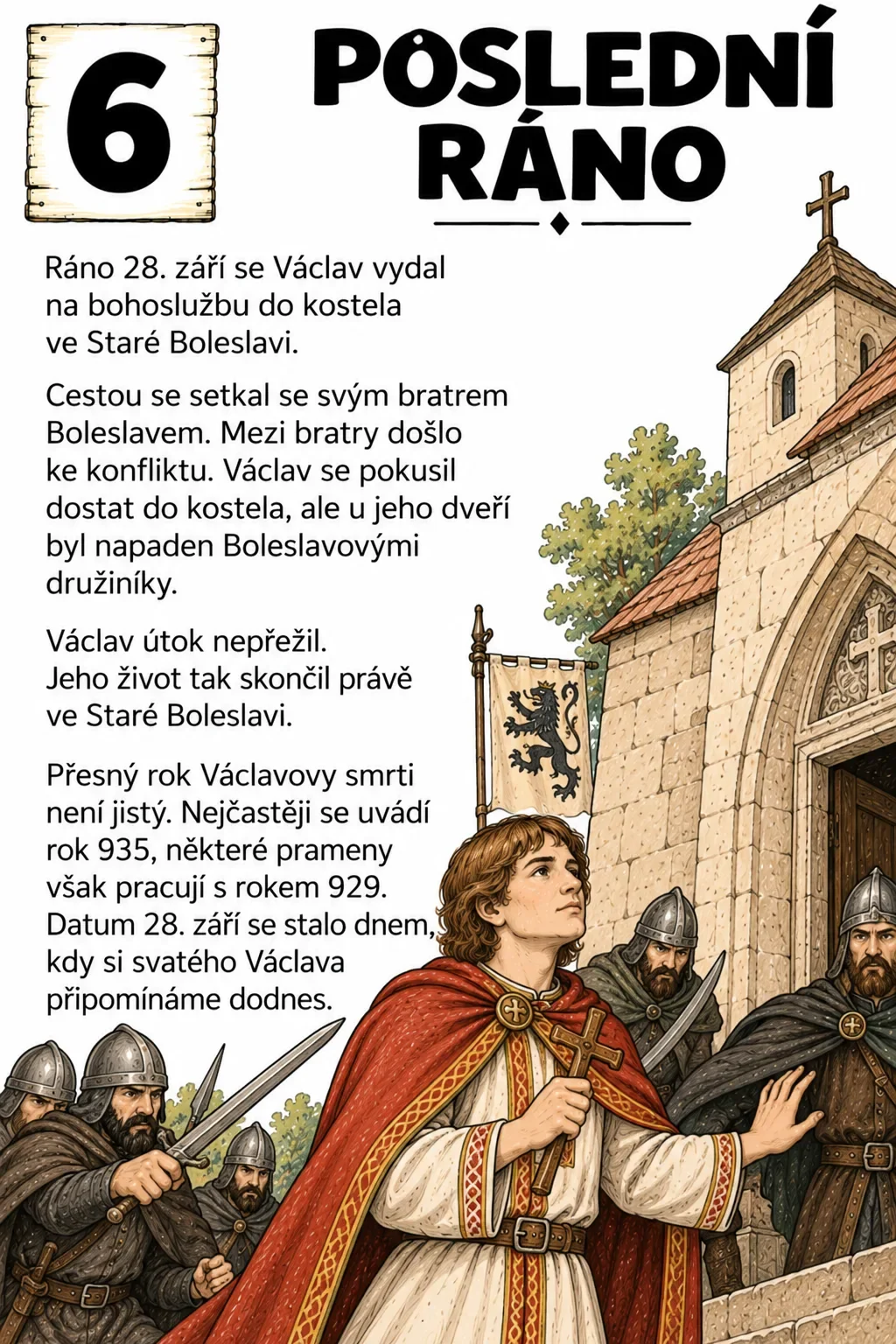Svatý Václav - Běhačka - čteni s porozuměním – náhled 2