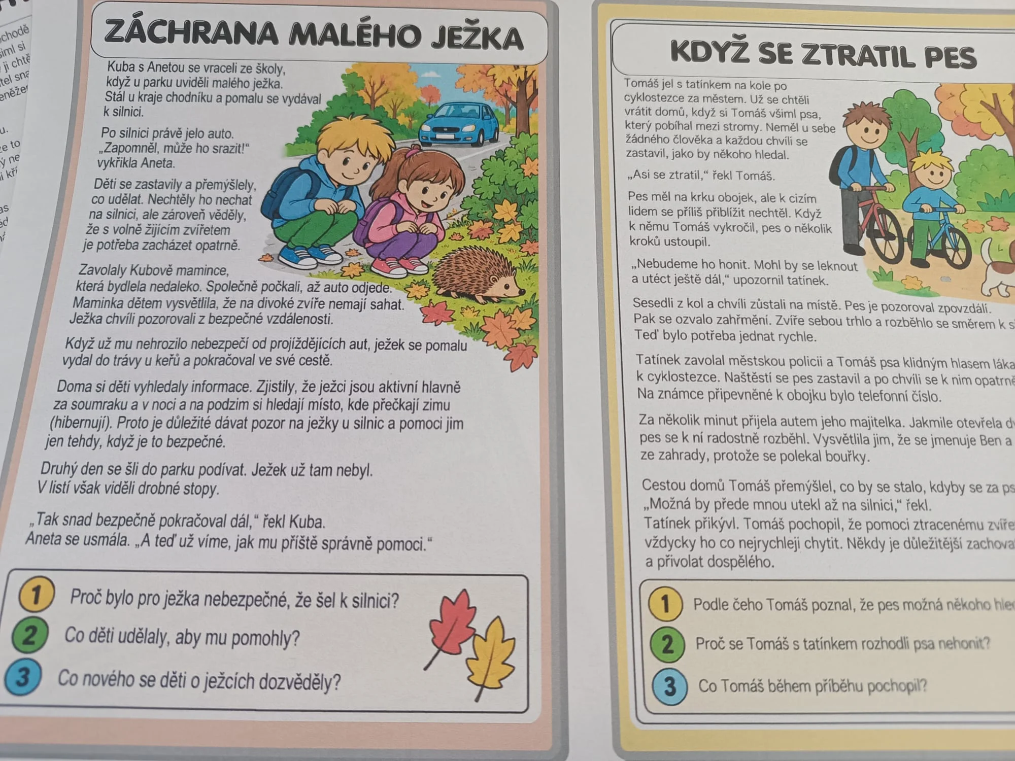 Příběhové karty ze života – čtení s porozuměním – náhled 5