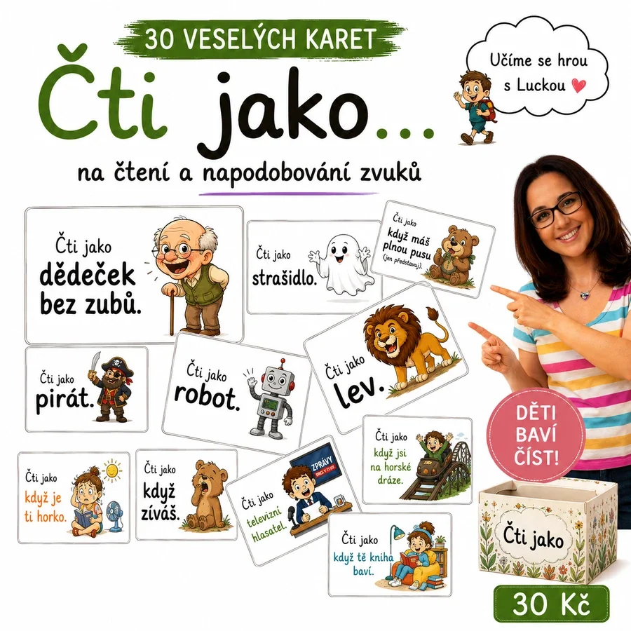 ČTI JAKO.... aktivizace při hodinách čtení
