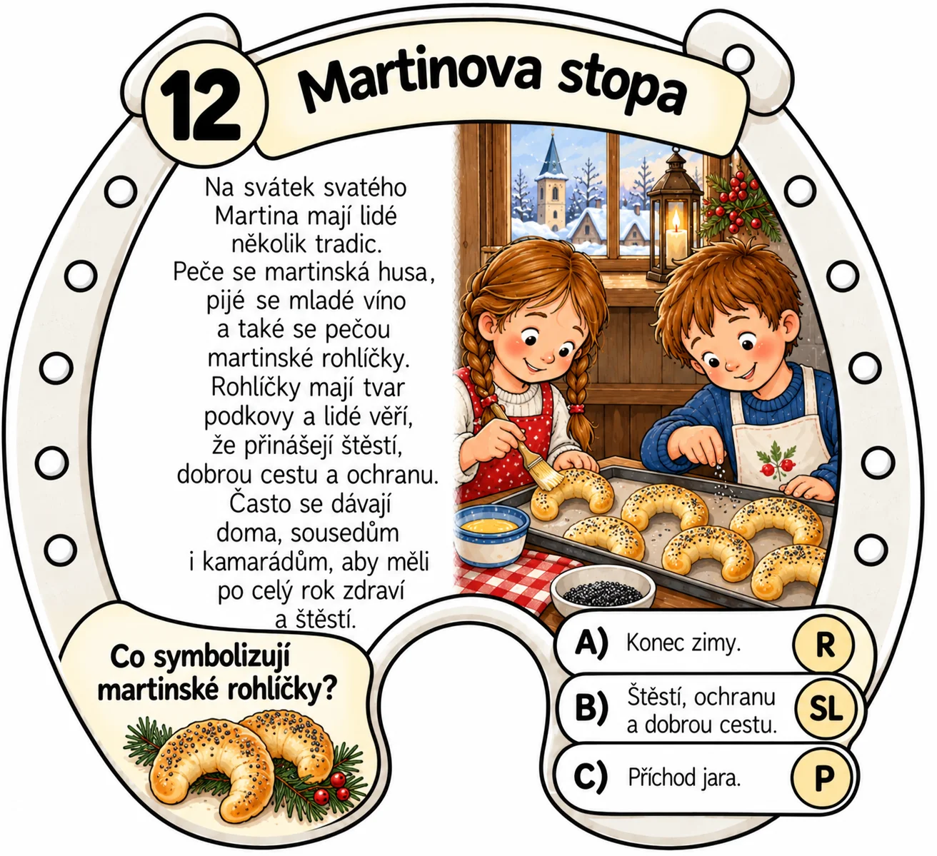 SVATÝ MARTIN - Martinova cesta za dobrým skutkem 2. - 4. třída – náhled 3