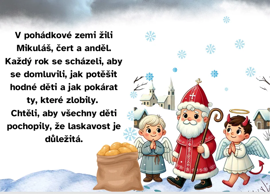Mikuláš - 5.prosince - čtení s porozuměním – náhled 3
