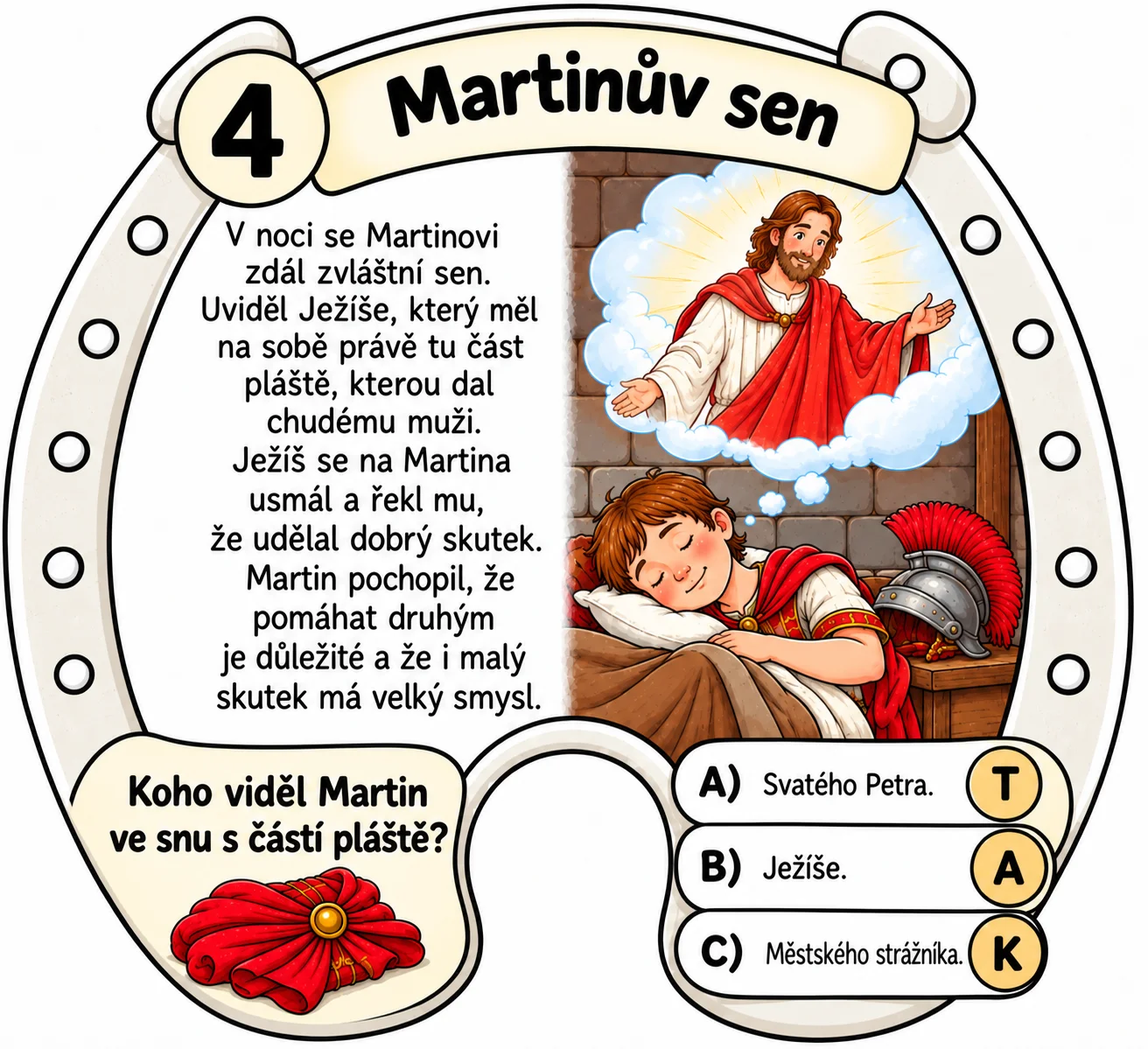 SVATÝ MARTIN - Martinova cesta za dobrým skutkem 2. - 4. třída – náhled 2