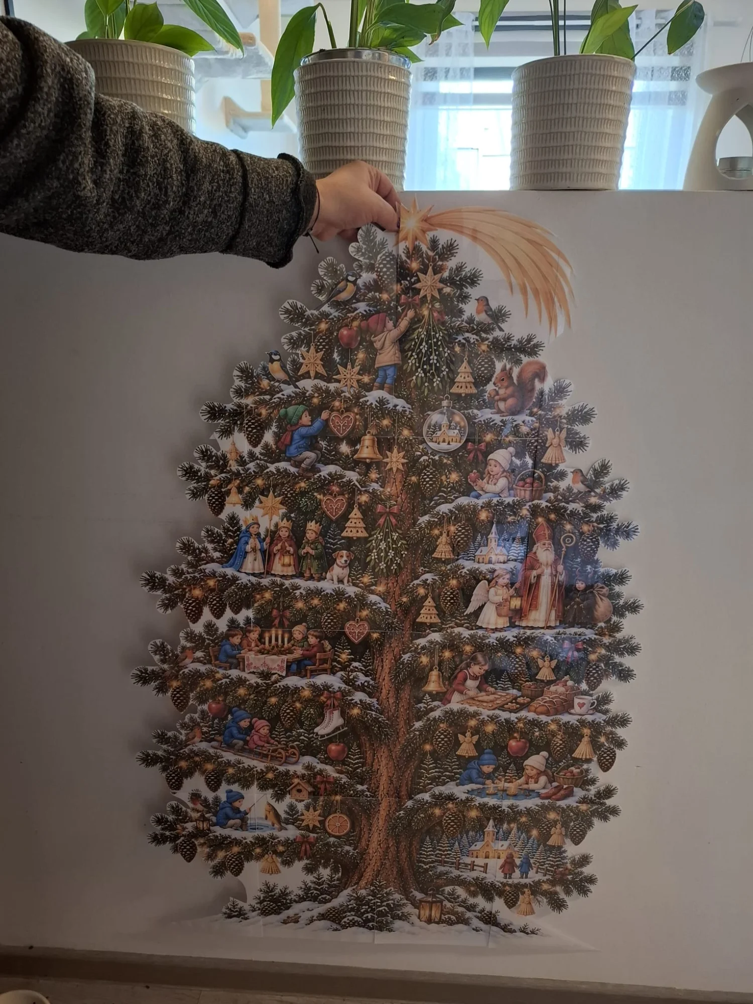 STROM VÁNOČNÍCH TRADIC 115cm/75cm – náhled 2