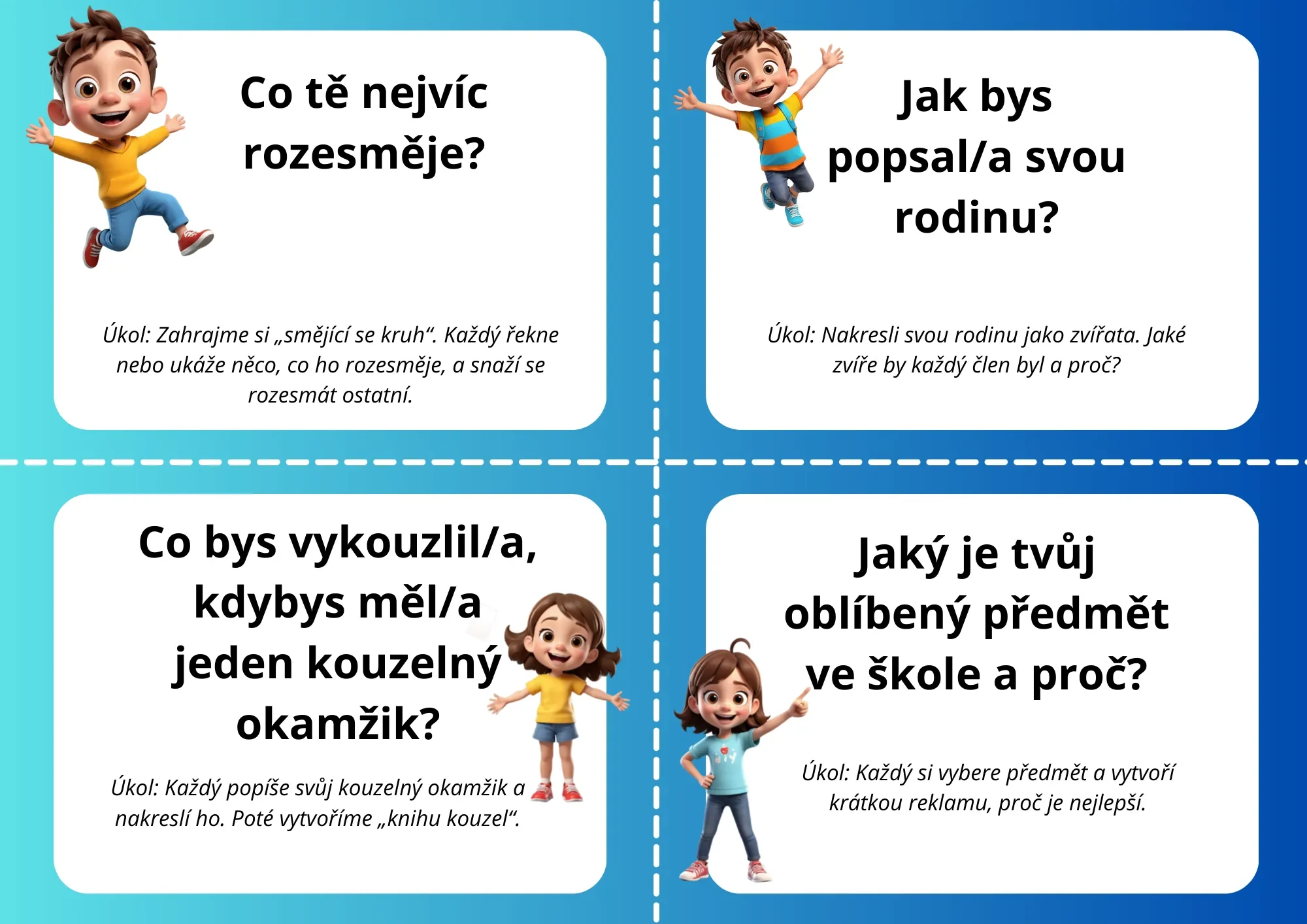 Komunikační karty - pro 1. stupeň ZŠ – náhled 2