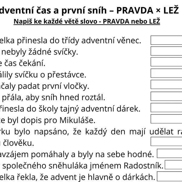 Čtení s porozuměním - ZIMA – náhled 3