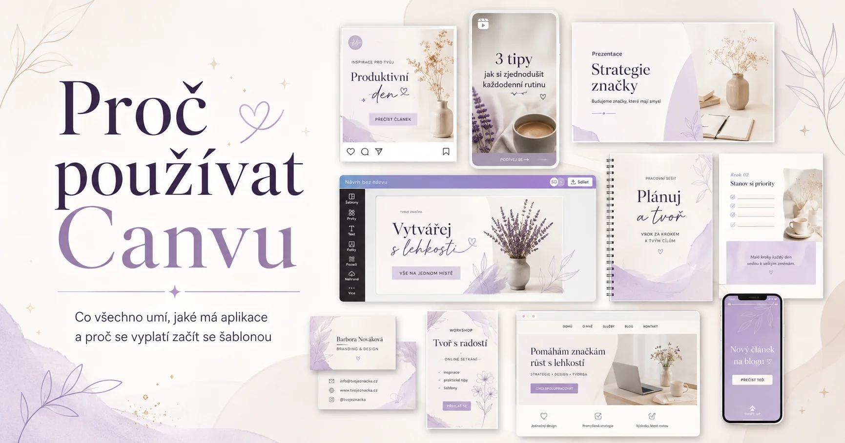 Proč používat Canvu? Co všechno umí a jak vám usnadní tvorbu grafiky