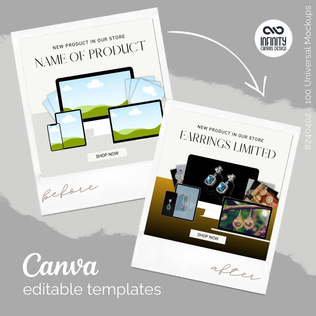 100 univerzálních Canva šablon pro Instagram a sociální sítě - obrázek 2