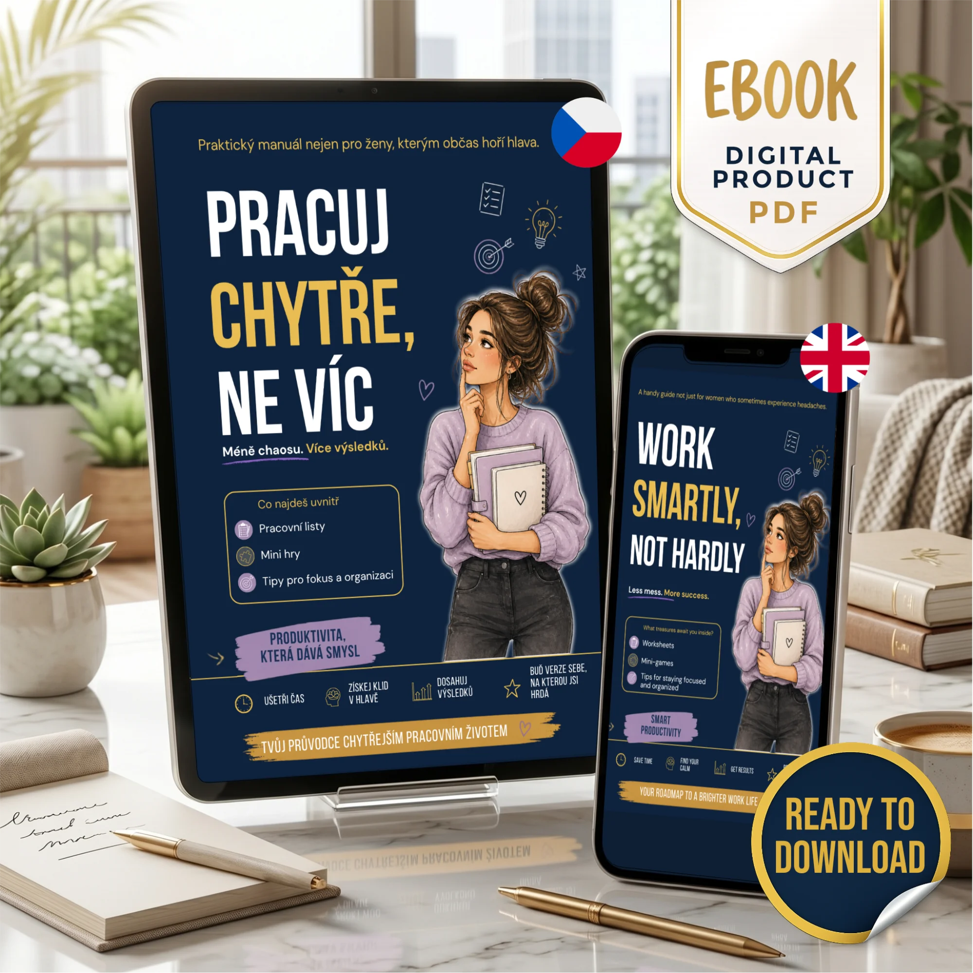 Pracuj chytře, ne moc - PDF ebook
