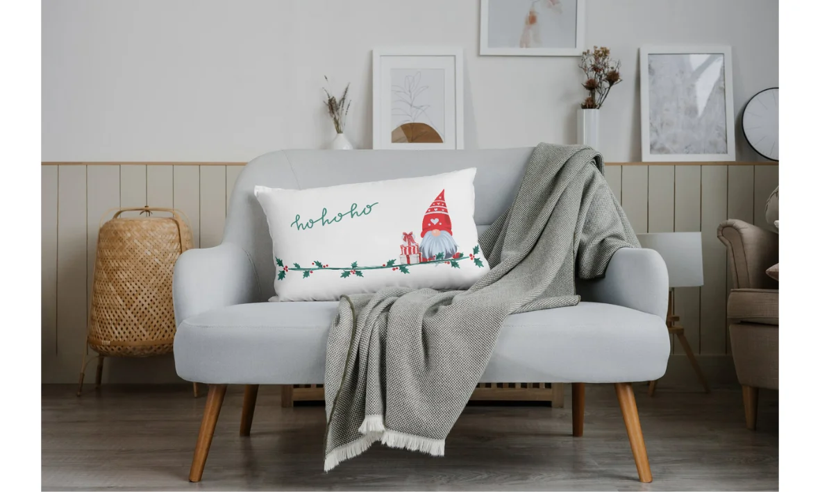 Print Design Xmas line hohoho trpaslík (vánoční tématika) - obrázek 3