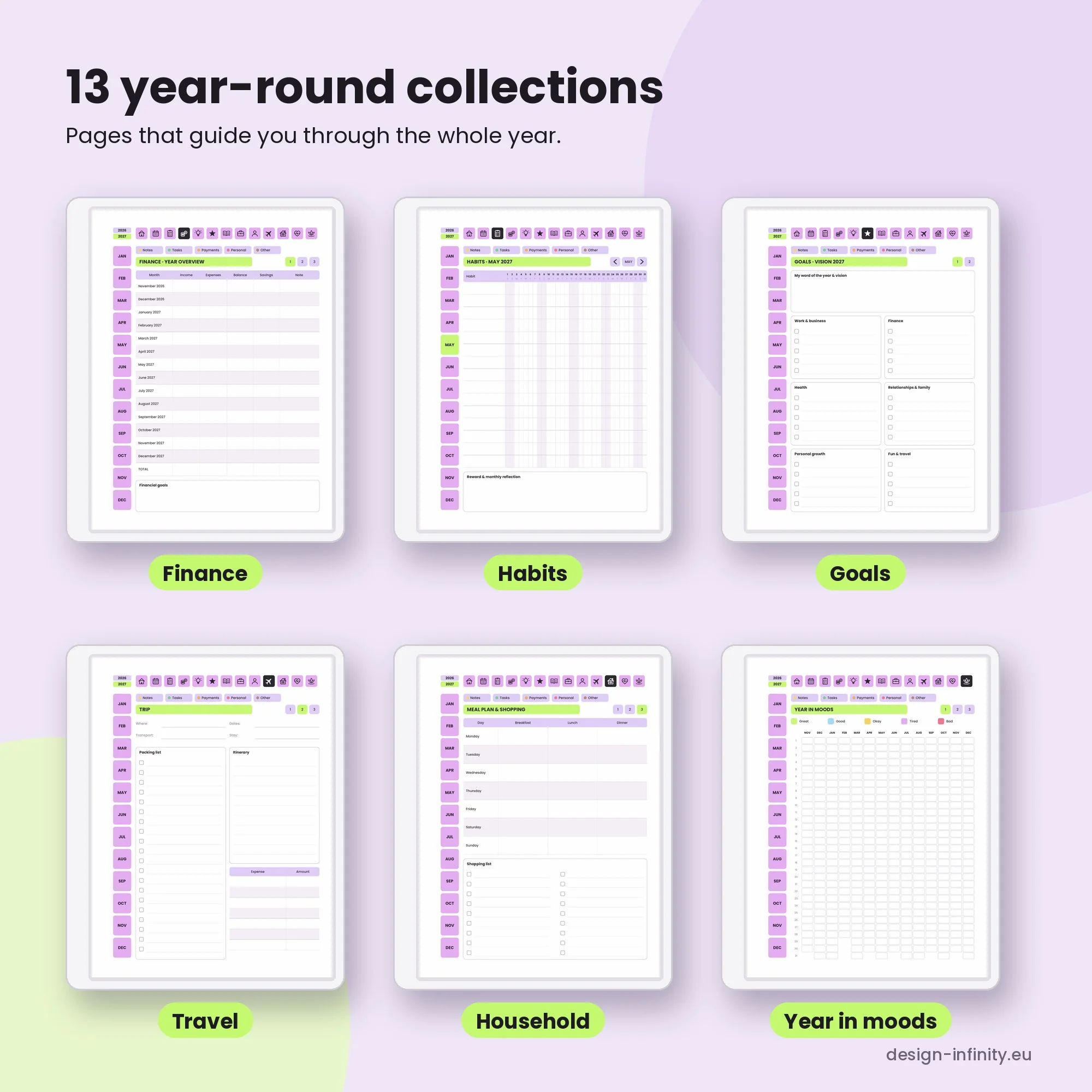 My Planner 2026/2027 – Hyperlinked Digital Planner for reMarkable – image 4