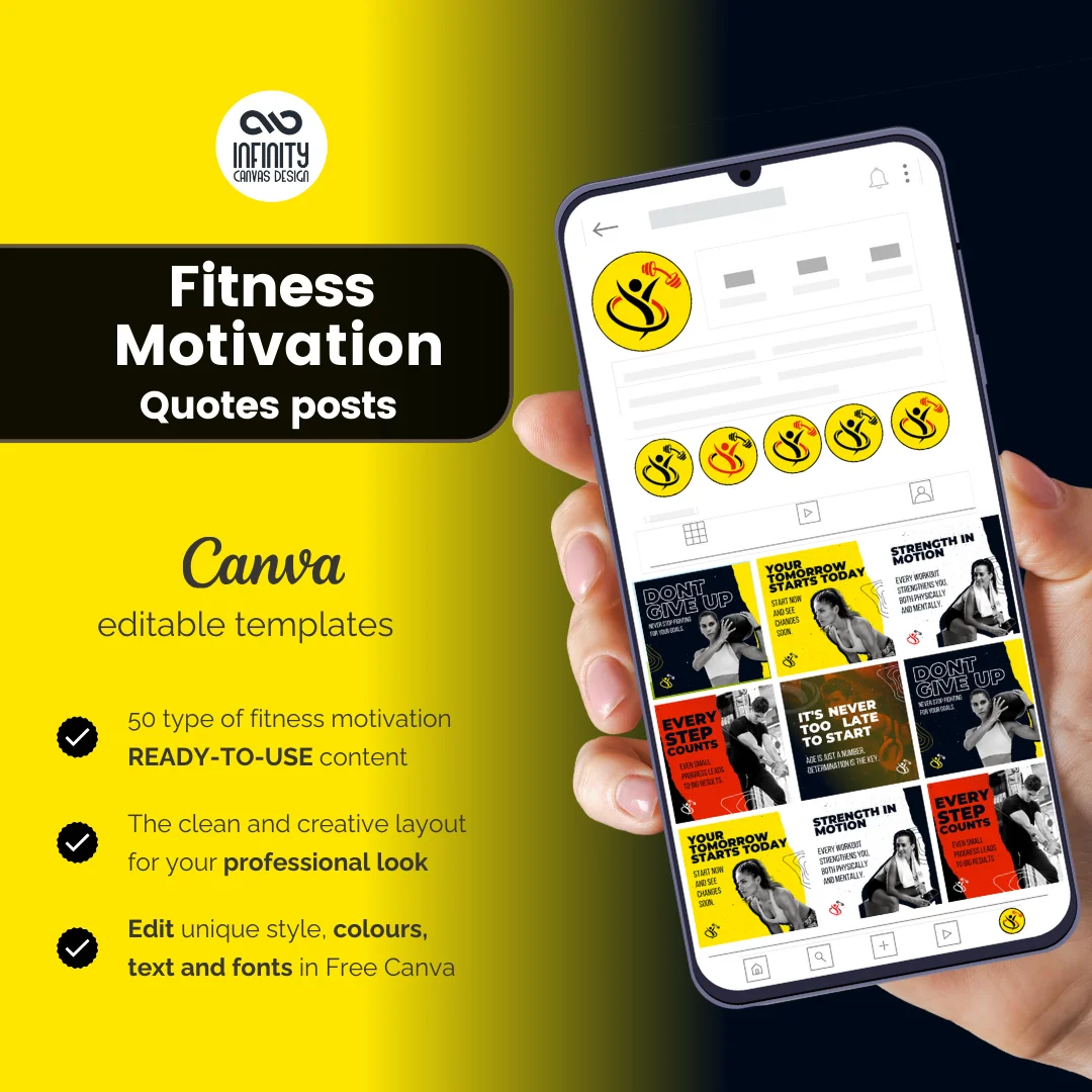 50 Fitness Motivation quotes Instagram Feed posts