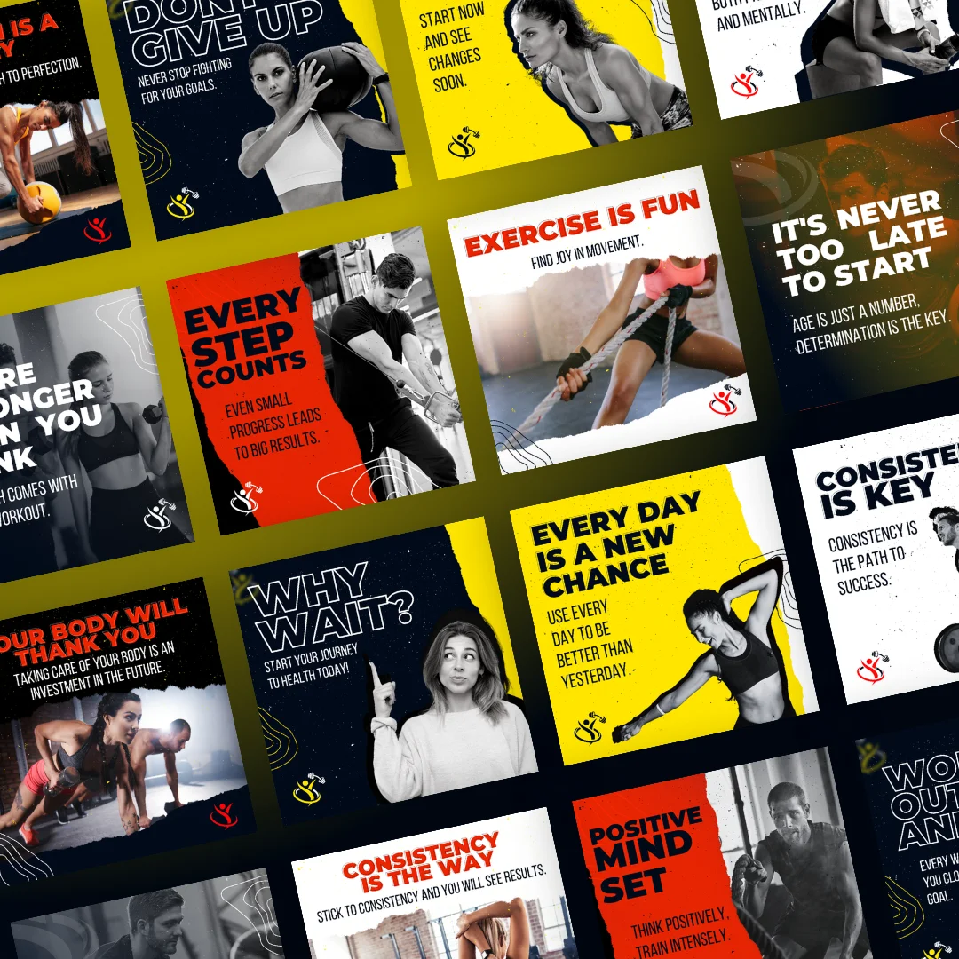 50 Fitness Motivation quotes Instagram Feed posts - obrázek 2