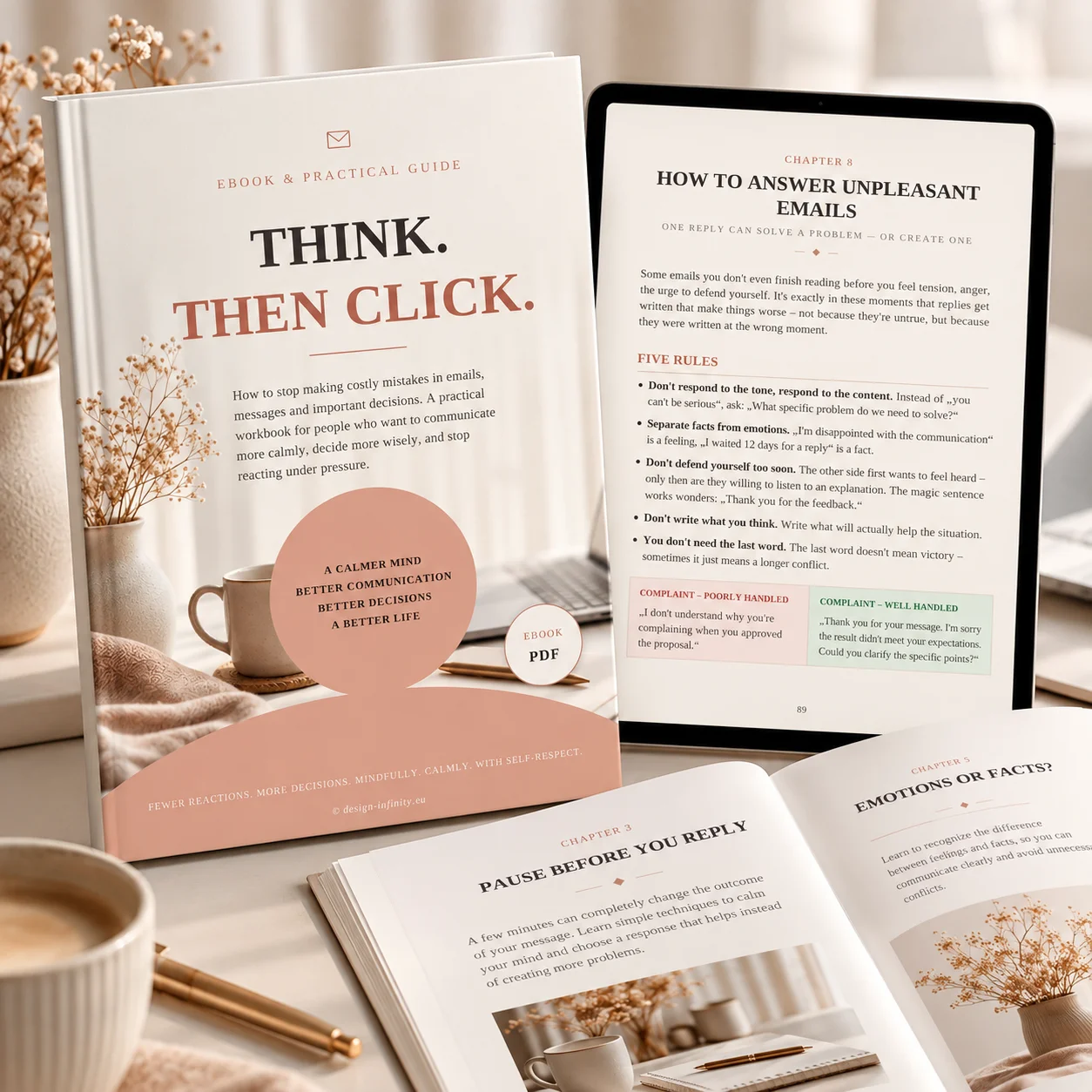 Think. Then Click. – A Practical Workbook for Calmer Communication – image 3