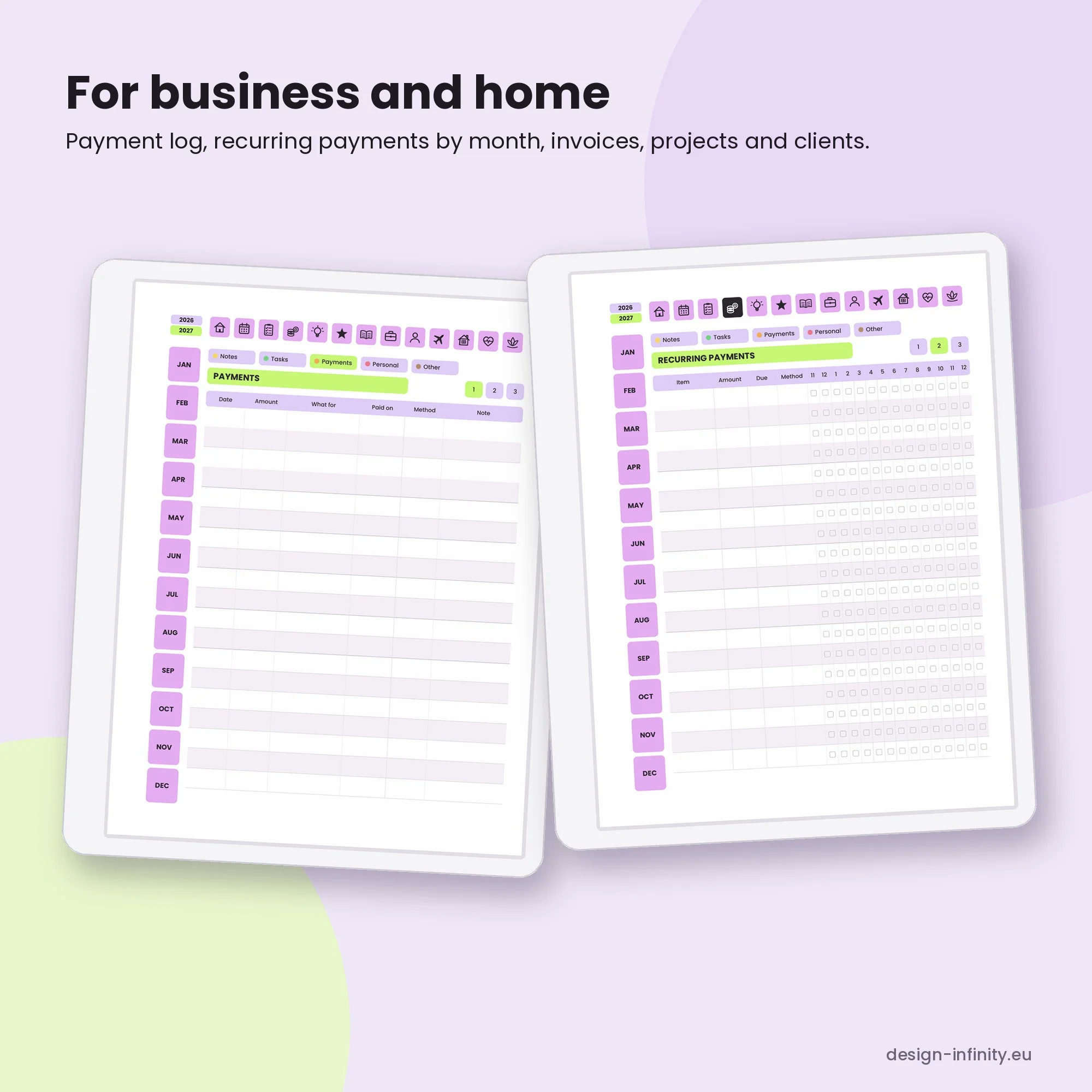 My Planner 2026/2027 – Hyperlinked Digital Planner for reMarkable – image 6